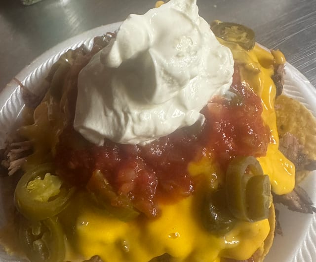 Brisket Nachos.