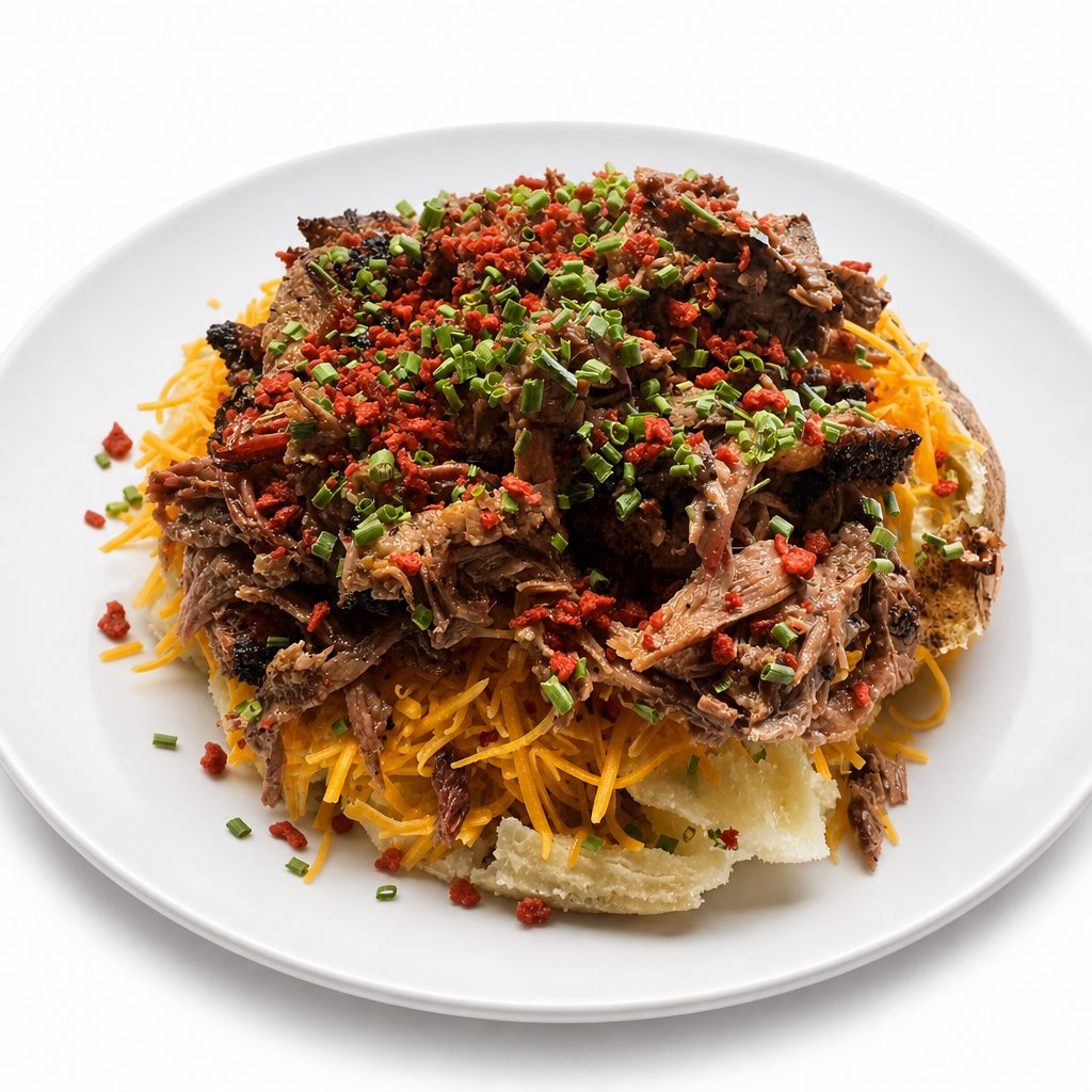 Brisket Loaded Potato.